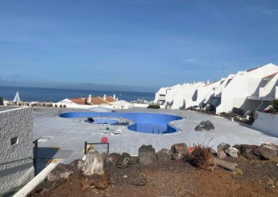Ejecución piscina Torviscas Alto